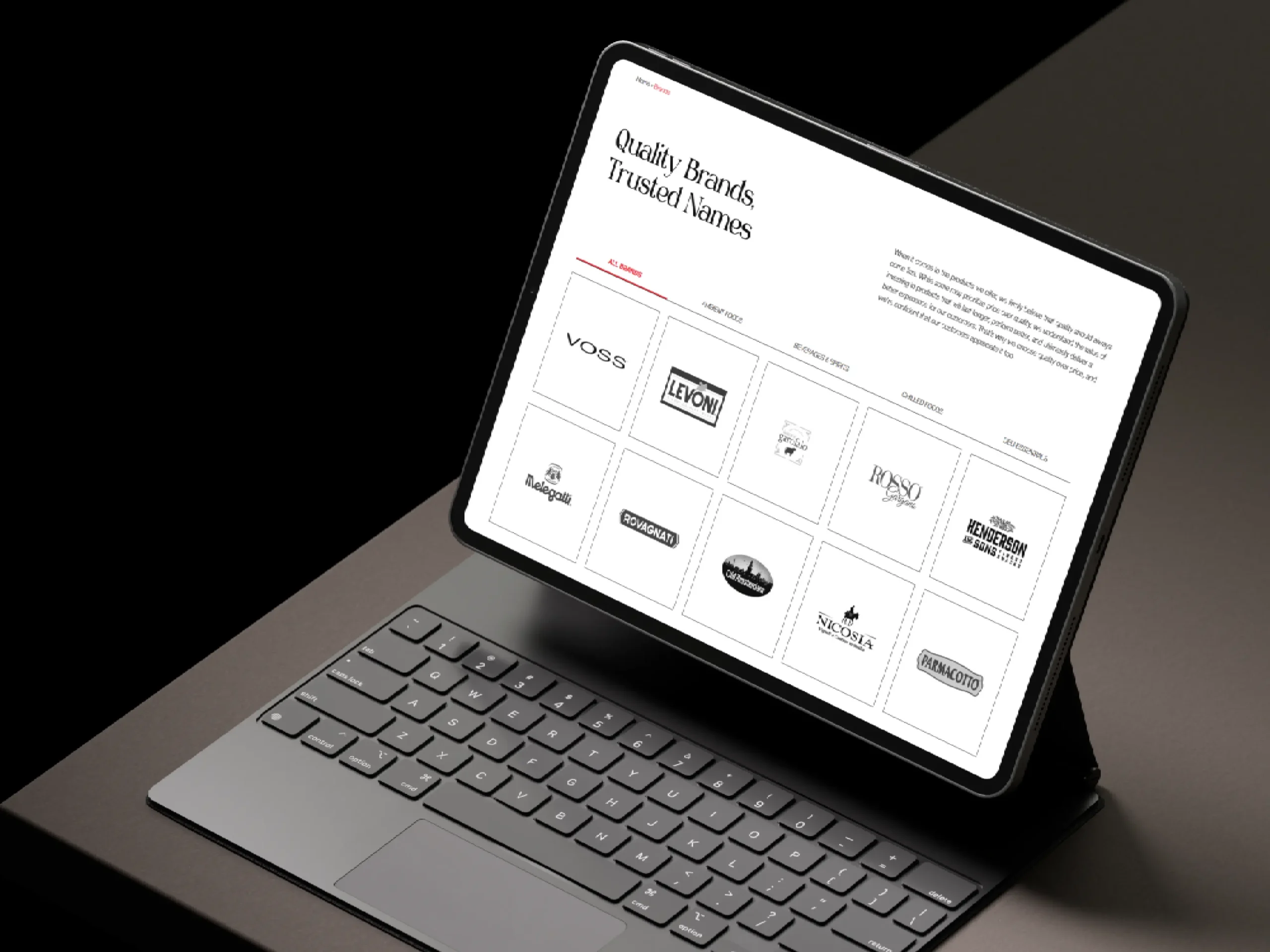 iFoods Malta WordPress website designed and developed by Dreivo